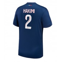Camisa de Futebol Paris Saint-Germain Achraf Hakimi #2 Equipamento Principal 2024-25 Manga Curta